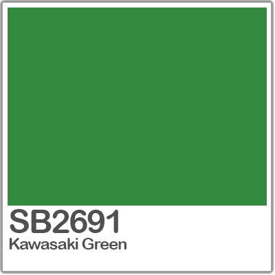 GT) Polyester Pigment SB2691 Kawasaki Green